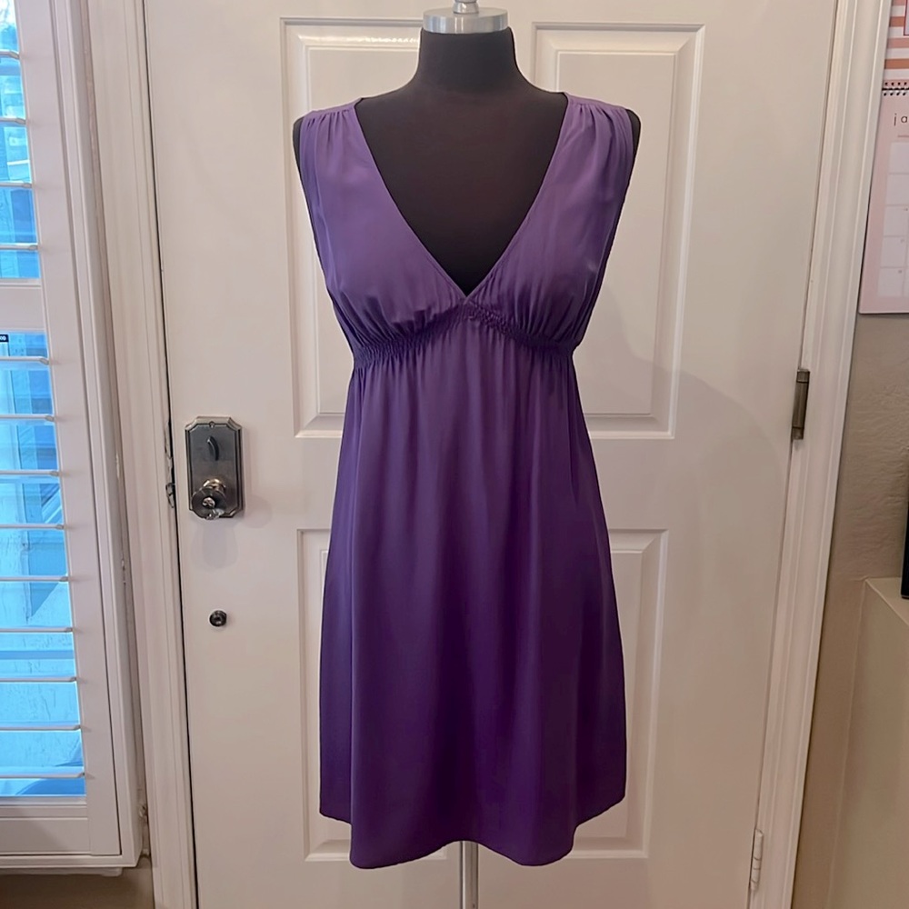 Silk cocktail dress
